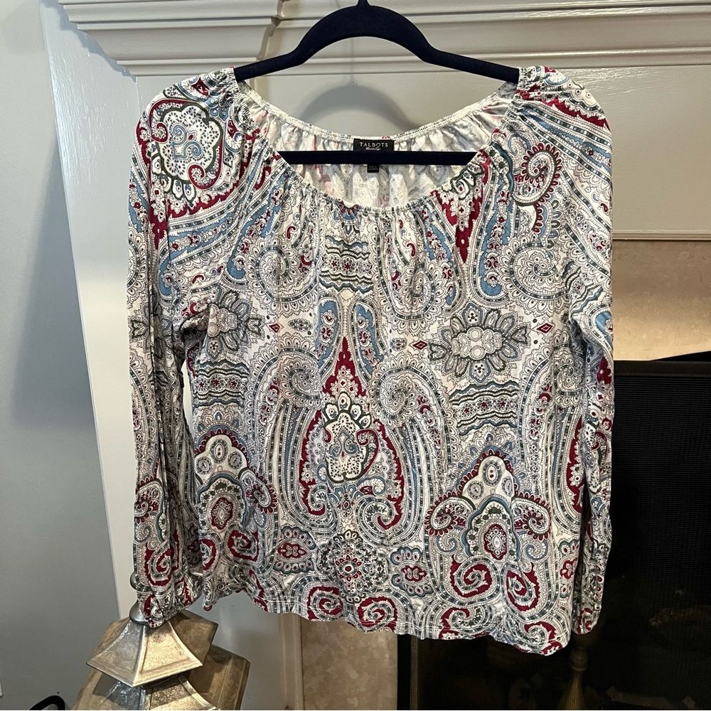 Talbots top size medium.